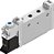VUVG-L10A-M52-RT-G18-1H3L-S | Festo | Válvula Solenoide 5/2 Vias G1/8 24VDC Compacta - Imagem 1