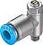 QS-M5-6 | Festo | Conexão Reta M5 Tubo 6mm - Imagem 1