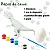 Boneco Dinossauro para Colorir Brinquedo Infantil Educativo com Tintas Guache - Imagem 2