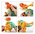 Kit Com 4 Dinossauros Monta E Desmonta Com Ferramentas Educativo Interativo Criativo Para Crianças - Imagem 2