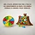 Equilibra Esquilo Infantil – Brinquedo de Habilidade, Coordenação e Diversão em Família - Imagem 4