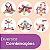 Blocos Magnéticos de Montar Infantil 128 pçs – Brinquedo Educativo STEM Criativo com Ímã - Imagem 2