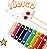Xilofone Infantil Colorido em Madeira – Instrumento Musical Educativo com Escala Completa - Imagem 3