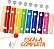 Xilofone Infantil Colorido em Madeira – Instrumento Musical Educativo com Escala Completa - Imagem 4