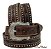 CINTO PAUL WESTERN MARROM TACHA MASCULINO 325 - Imagem 1
