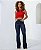 CALCA JEANS FEM BOOTCUT - Imagem 1