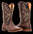 BOTA MASCULINA TRADICIONAL BONAZUS CRAZY HORSE - Imagem 1