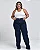 CALÇA FEMININA WIDE LEG PULS SIZE ESCURA - Imagem 1