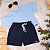 Conjunto Camiseta e Short Bebê 0 a 4 Anos – Miniatto Algodão - Imagem 1