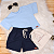 Conjunto Camiseta e Short Bebê 0 a 4 Anos – Miniatto Algodão - Imagem 7