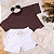 Conjunto Camiseta e Short Bebê 0 a 4 Anos – Miniatto Algodão - Imagem 7