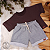 Conjunto Camiseta e Short Bebê 0 a 4 Anos – Miniatto Algodão - Imagem 1