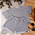 Conjunto Camiseta e Short Bebê 0 a 4 Anos – Miniatto Algodão - Imagem 1