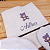 Kit Bebê Personalizado: Fralda, Touca e Luva com Nome - Imagem 5