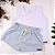 Conjunto regata e short Linho infantil - Imagem 1
