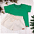 Conjunto Camiseta e Short Linho Infantil - Imagem 1
