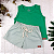 Conjunto regata e short Linho infantil - Imagem 1