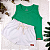 Conjunto regata e short Linho infantil - Imagem 1