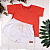 Conjunto Camiseta e Short Linho Infantil - Imagem 1