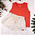Conjunto regata e short Linho infantil - Imagem 1