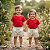 Conjunto Infantil Camiseta e Short Linho Unissex Veste do RN a 4 Anos - Imagem 1