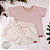 Conjunto Camiseta e Short Linho Infantil - Imagem 1