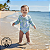 Body de Bebe Com Proteção Solar UV50 Cavalo Marinho - Imagem 3