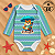 Body de Bebe Com Proteção Solar UV50 Gatinho Na Praia - Imagem 3