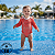 Body de Bebe Com Proteção Solar UV50 Polvo Vermelho - Imagem 1