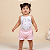 Conjunto Bebê Menina – Body de Alcinha + Short com Babadinho | Algodão Premium 100% | Estampa DTF - Imagem 1