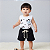 Conjunto Bebê Menino Body Regata + Short em Algodão Premium Estampa DTF Leve e Macia - Imagem 1