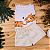 Body Regata + Short em Linho para Bebê | Conjunto com Estampa DTF Leve e Suave - Imagem 2