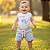 Conjunto Body Regata + Short em Linho para Bebê | Conjunto com Estampa DTF Leve e Suave - Imagem 1
