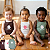 Kit 3 Peças Body Regata Alcinha Bebê Menina em Malha de Algodão | Flor Pluck Daisy | Botões Entrepernas - Imagem 1