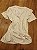 Camiseta Básica Lacoste Monocromática Masculina Branco Areia - Imagem 1