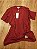 Camiseta Básica Lacoste Monocromática Masculina Vinho - Imagem 1