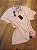 Polo Tommy Hilfiger Masculina Rosa Claro Custom Fit - Imagem 1