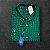 Camisa Xadrez Ralph Lauren Masculina Custom Fit Verde e Preto - Imagem 1
