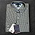 Camisa Preta Gingham Tommy Hilfiger Masculina Regular Fit - Imagem 1