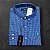 Camisa Xadrez Ralph Lauren Masculina Custom Fit Azul - Imagem 1