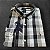 Camisa Xadrez Ralph Lauren Masculina Custom Fit Preto e Cinza - Imagem 1