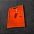 Camiseta Básica Hugo Boss Masculina Laranja - Imagem 1