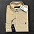 Camisa Oxford Ralph Lauren Masculina Custom Fit Bege - Imagem 1