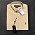 Camisa Oxford Ralph Lauren Masculina Custom Fit Bege - Imagem 1