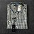 Camisa Xadrez Ralph Lauren Masculina Custom Fit Preto e Branco - Imagem 1