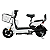 Bicicleta Scooter Elétrica 350W 48V / 20Ah SYK - 01 - Imagem 3
