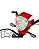 Bicicleta Scooter Elétrica 500w 48V / 20Ah JYK-01 - Vermelho - Imagem 2