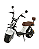 Scooter Elétrico X13 1000w, 32km, Suspensão dianteira e traseira, Luz de LED - Branca - Imagem 1
