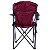 Cadeira Dobrável com Tubo de 18 mm em Ferro e Tecido Oxford 55×96×91 cm - Vermelho/Cinza - Imagem 8