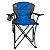 Cadeira Dobrável com Tubo de 18 mm em Ferro e Tecido Oxford 55×96×91 cm - Azul/Preto - Imagem 5